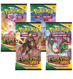Pokemon TCG Evolving Skies Booster Pack SWSH English Factory Sealed - Random Art 820650808777 - Image 1