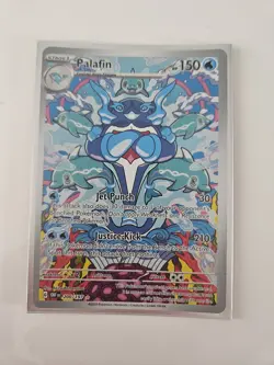 Pokemon TCG Obsidian Flames Palafin Full Art Card 200/197 - Image 1