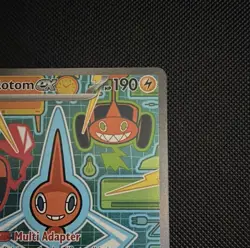 Pokemon Rotom ex Ultra Rare Full Art Holo Stellar Crown English HP 190 126/094 - Image 3