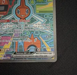 Pokemon Rotom ex Ultra Rare Full Art Holo Stellar Crown English HP 190 126/094 - Image 5