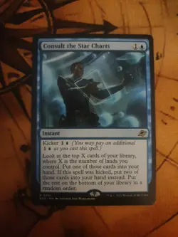 MTG Consult the Star Charts Edge of Eternities Regular Rare 0051 - Image 1