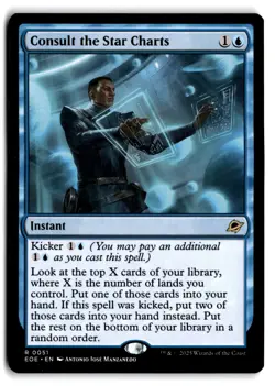 Consult the Star Charts - NM Near Mint - EOE Edge of Eternities # 51 - MTG Magic - Image 1