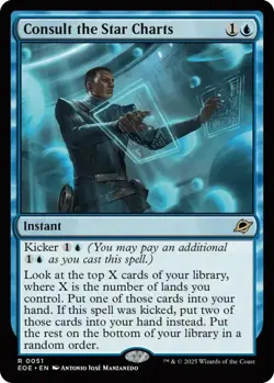 MTG - Edge of Eternities - Consult the Star Charts - NM/M - Image 1