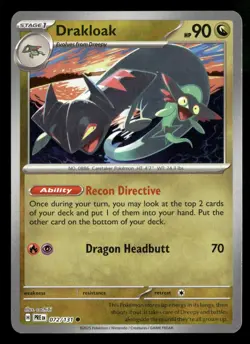 Drakloak (Poke Ball Pattern) 072/131 Holo Prismatic Evolutions Pokemon Card - Image 2