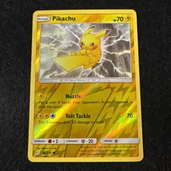 Pikachu Cosmic Eclipse 66/236 Reverse Holofoil Pokemon Card English Common - Image 1