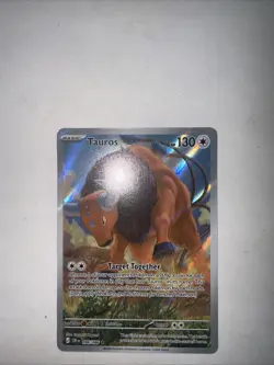 Tauros 096/086 Paldea Evolved Reverse Holo Common English 2023 130 HP Card - Image 4
