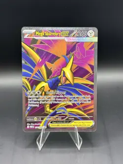 Mega Skarmory Ex 106/88 Perfect Order Pokemon TCG Full Art Holo Card - Image 1
