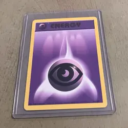 Pokemon Card TCG Base Set Psychic Energy 101/102 1999 Unlimited - Image 1