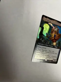 M.O.D.O.K Extended Art Foil Superheroes Card #0408 MTG LP - Image 5