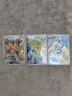 Pokemon TCG First Partner Series 2 Gen 5 Starter Trio Cards - Image 1