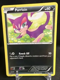 Purrloin 64/98 Common Lightly Played Emerging Powers 2011 Card - Image 1