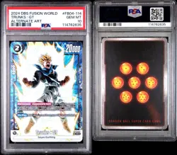 2024 DRAGON BALL SUPER CARD GAME FUSION WORLD ULTRA LIMIT FB04-114 TRUNKS : GT A - Image 2