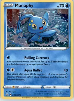 Manaphy - Cosmos Holo - SWSH: Sword & Shield Promo Cards - SWSH275 - Holo LP - Image 1