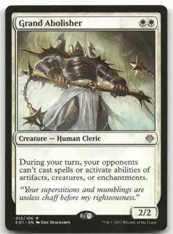 Grand Abolisher #12 (NM) Archenemy Nicol Bolas AC2 Magic MTG - Image 1
