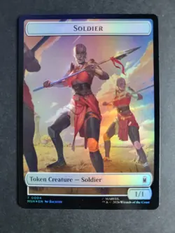 Soldier / Insect (Foil) Token MTG Marvel Super Heroes - Image 1