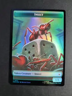Soldier / Insect (Foil) Token MTG Marvel Super Heroes - Image 2