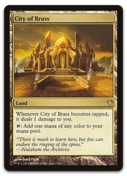 City of Brass #15 (NM) Magic Modern Event Deck MD1 Magic MTG - Image 1