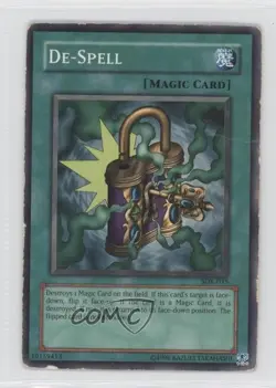 De-Spell Unlimited YuGiOh Starter Deck Kaiba #SDK-035 2002 READ - Image 1