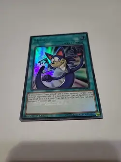 Yugioh - Mimicat - 1st Edition - Ultra Rare Blue NM - Holographic Card - Image 1