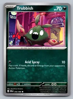 Pokemon TCG ME04: Chaos Rising Trubbish 056/086 - Image 1