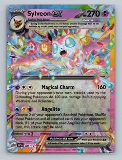 Pokemon SV08: Surging Sparks #086/191 Sylveon ex - Image 1