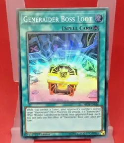 MYFI-EN036 Generaider Boss Loot | 1st Edition | Super Rare Card | YuGiOh TCG - Image 1