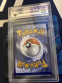 Crown 10 Mimikyu 075 SVP Black Star Promo Paldean Fates ETB Pokemon Crowned Gem - Image 2