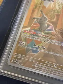 Crown 10 Mimikyu 075 SVP Black Star Promo Paldean Fates ETB Pokemon Crowned Gem - Image 3