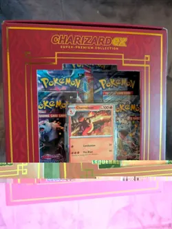Pokemon TCG: Charizard ex Super Premium Collection Box Factory Sealed - Image 2
