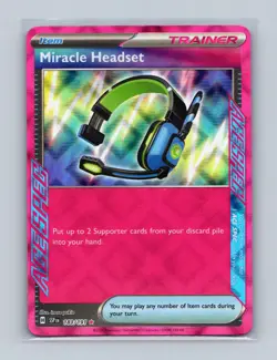 Miracle Headset 183/191 ACE SPEC Rare Surging Sparks Pokemon Lightly Played - Image 1