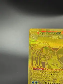 Mega Greninja ex - 122/086 - Chaos Rising - MUR Hyper Rare - NM+ Pokemon TCG - Image 2