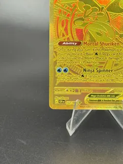 Mega Greninja ex - 122/086 - Chaos Rising - MUR Hyper Rare - NM+ Pokemon TCG - Image 5