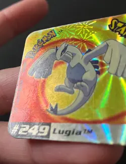 2X Pokemon Staks Magnets Lugia Ho-oh Johto Legendary Gold Silver #249 #250 SHINY - Image 5