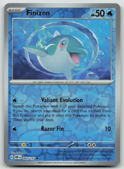 Pokemon Finizen 060/197 Obsidian Flames Common Reverse Holo NM - Image 1