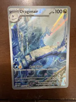 The Pokemon Company Dragonair 181/165 SV 151 IR Holo Full Art English 2023 - Image 2