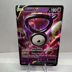 The Pokemon Company Unown V SWSH300 SWSH Promo Holo English 180 HP - Image 1