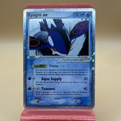 Nintendo Kyogre ex 037 EX Holo Promo Basic 100 HP ENG 2006 Pokemon TCG - Image 1