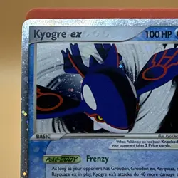 Nintendo Kyogre ex 037 EX Holo Promo Basic 100 HP ENG 2006 Pokemon TCG - Image 3