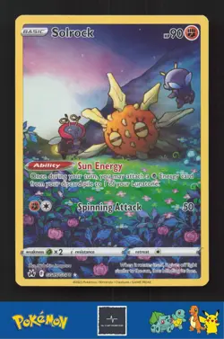 2023 Pokemon SWSH Crown Zenith GG15/GG70 Solrock - Image 1