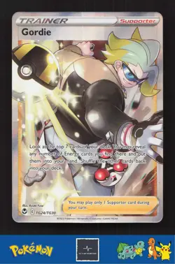 2020 Pokemon SWSH Silver Tempest TG24/TG30 Gordie - Image 1