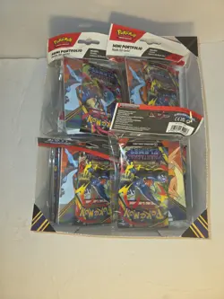 pokemon phantasma flames 8 mini portfolios SEALED - Image 2
