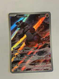 Groudon 199/182 IR Paradox Rift Pokemon - Image 2