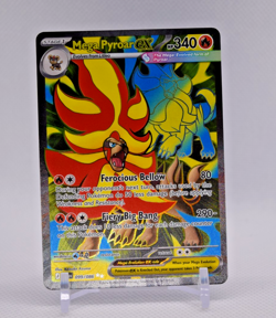 Pokemon Mega Pyroar ex 99/86 Full Art Double Ultra Rare Chaos Rising ME04 - Image 1