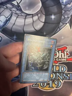 Yugioh Relinquished SDP-001 Starter Deck: Pegasus 1st Edition MP (WNU) - Image 3