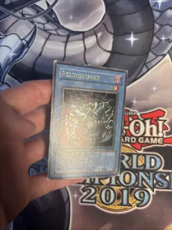 Yugioh Relinquished SDP-001 Starter Deck: Pegasus 1st Edition MP (WNU) - Image 4
