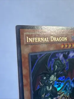 yugioh INFERNAL DRAGON DP04-EN010 Ultra rare 1st Edition near mint - Image 3