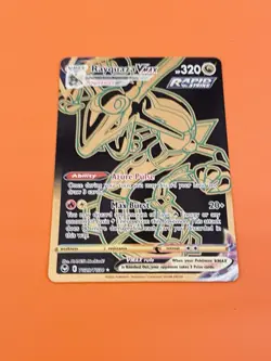 Rayquaza VMAX Secret Rare Silver Tempest Pokemon Card TG29/TG30 - Image 3