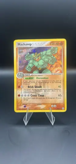 Pokemon TCG Machamp Holo Rare Card 9/101 Hidden Legends - Image 1