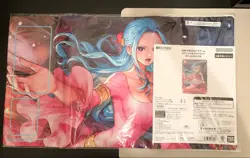ONE PIECE Card Game Official Playmat Nefertari Vivi Promo Card Sealed Limited - Image 1
