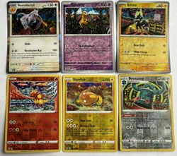 Shinji Kanda Artist Pokemon TCG - Holofoil and Reverse Holofoil - 6 card lot - Image 1